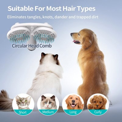 One-button Self Cleaning Dog Cat Hair Removal Pets Products